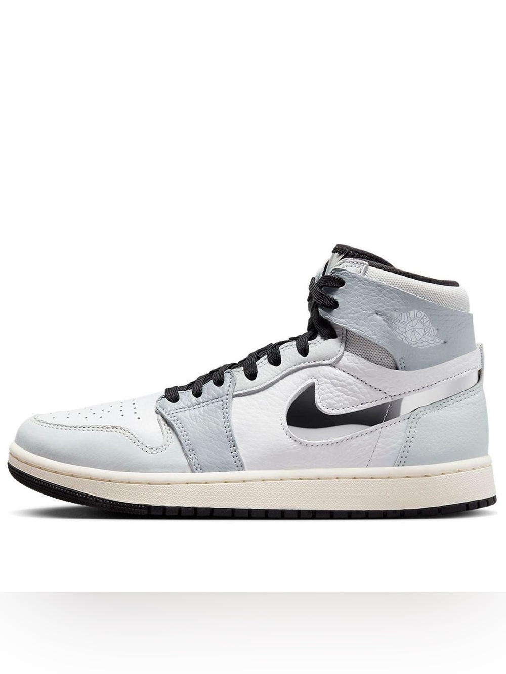 Air Jordan 1 High Zoom CMFT 2 (Chrome Swoosh) Women's Shoes FJ4652-100 Size 8
